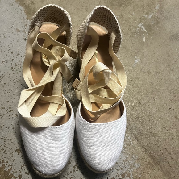 LK Bennet Tie up Espadrilles - Picture 1 of 4